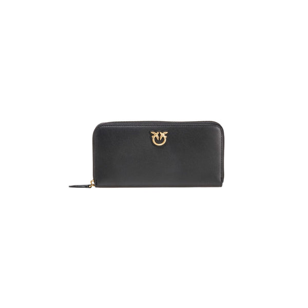 Portafoglio Donna Ryder in vera pelle con scomparti Nero Pinko- Francavilla Moda